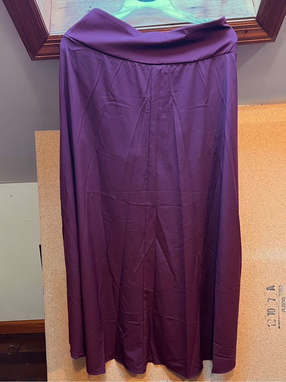 HALARA Purple High-Low Layered Maxi Skirt with built-in shorts - Picture 7 of 8